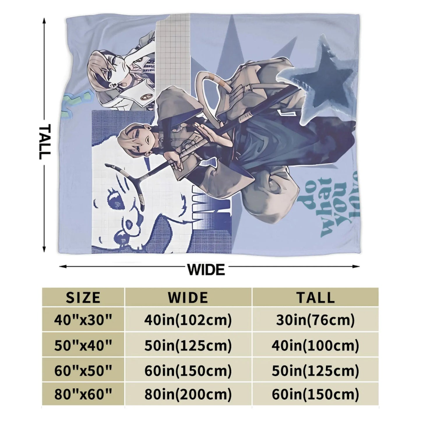 Rudo Heaven’s Power Gachiakuta Blanket