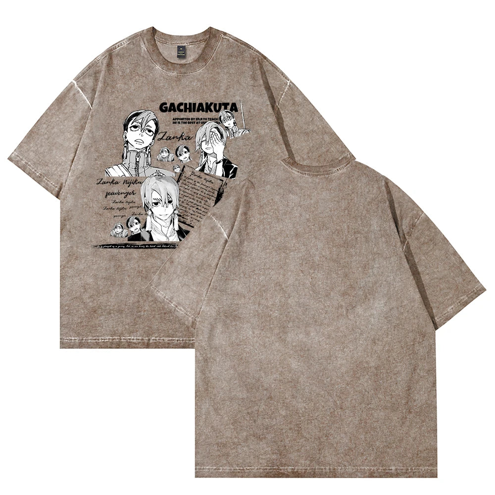 Gachiakuta T-Shirt Brown – Zanka Manga Panel