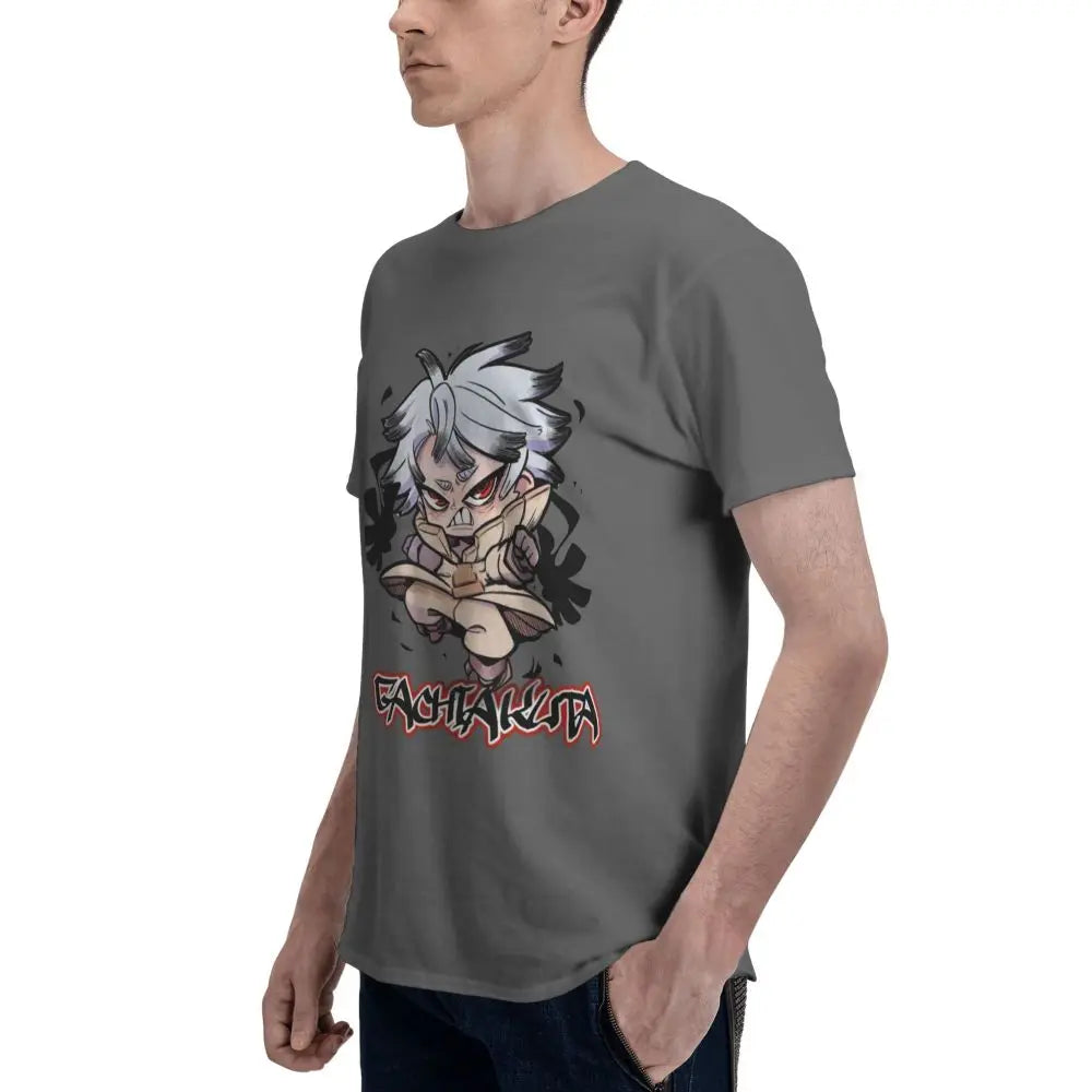 Gachiakuta Rudo Surebrec T-Shirt – Dark Gray Chibi