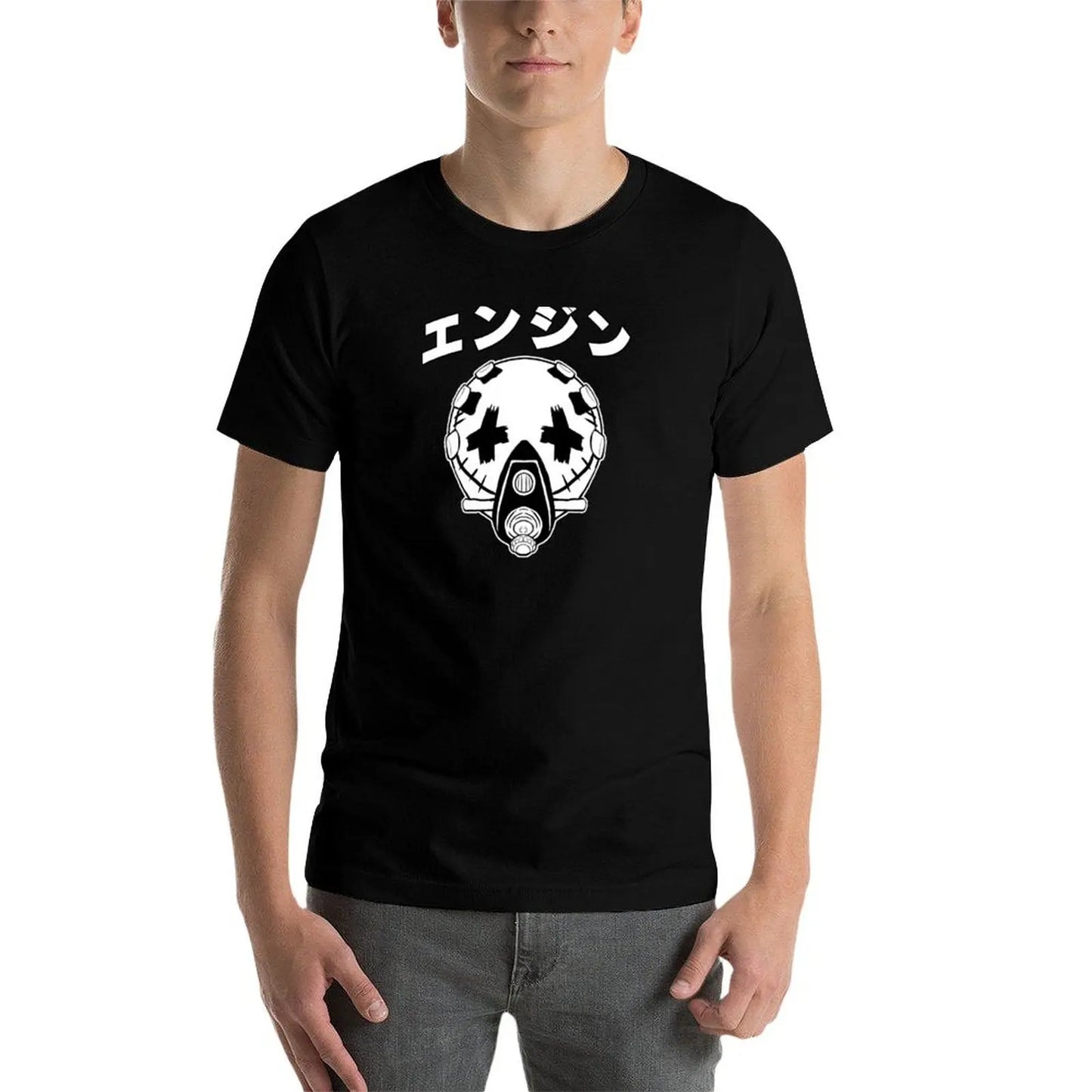 Gachiakuta Enjin Mask Black T-Shirt – Limited Edition