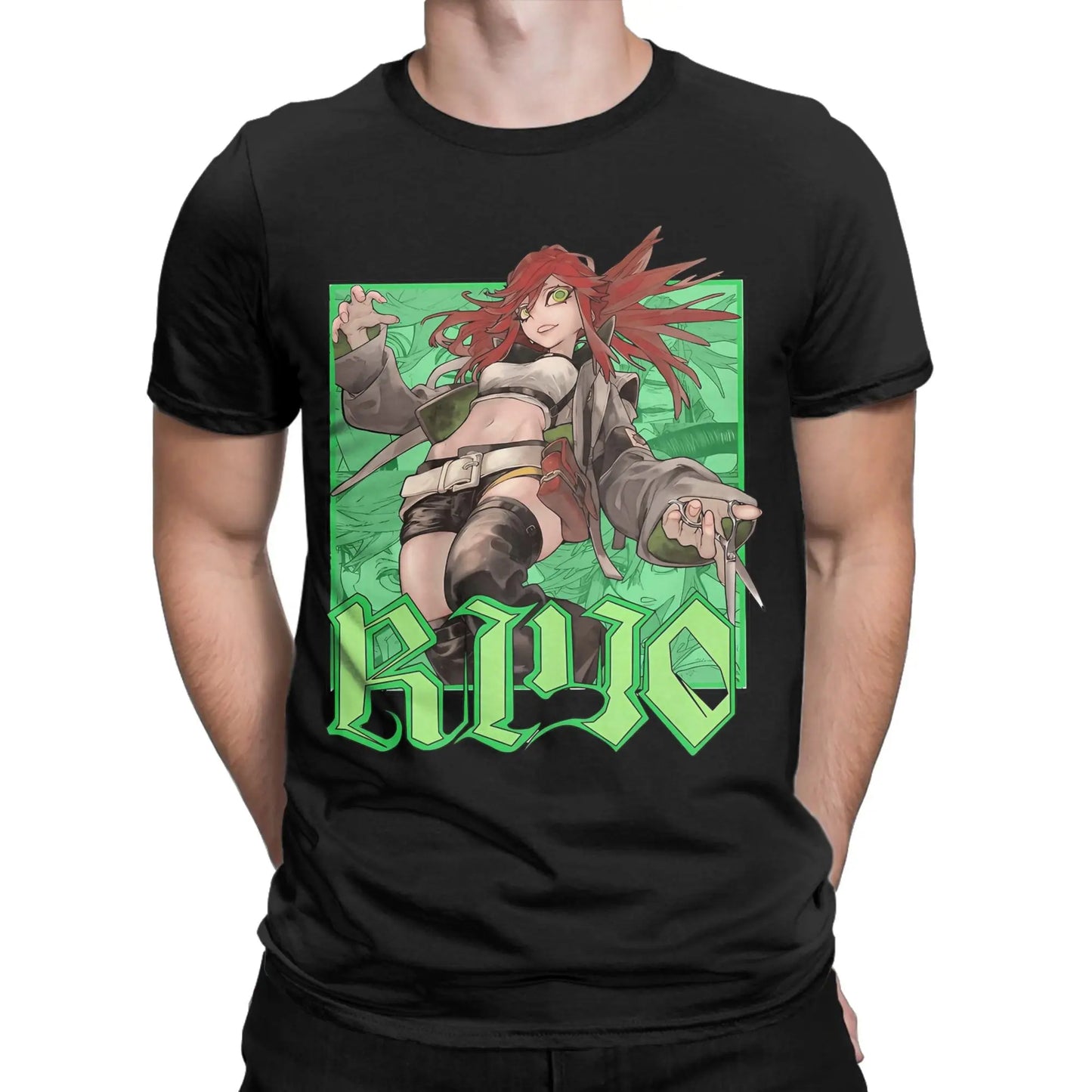 Anime Gachiakuta Riyo Reaper Gray T-Shirt