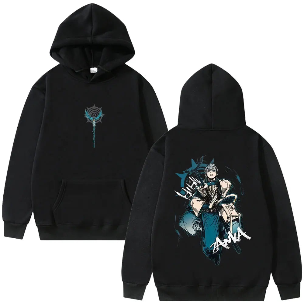Gachiakuta The Power of Zanka Nijiku Black Hoodie
