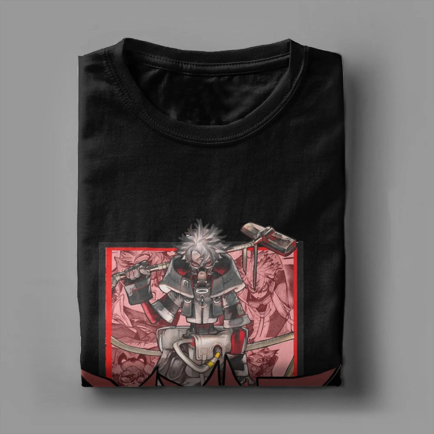 Rudo Surebrec Gachiakuta Anime Red T-Shirt