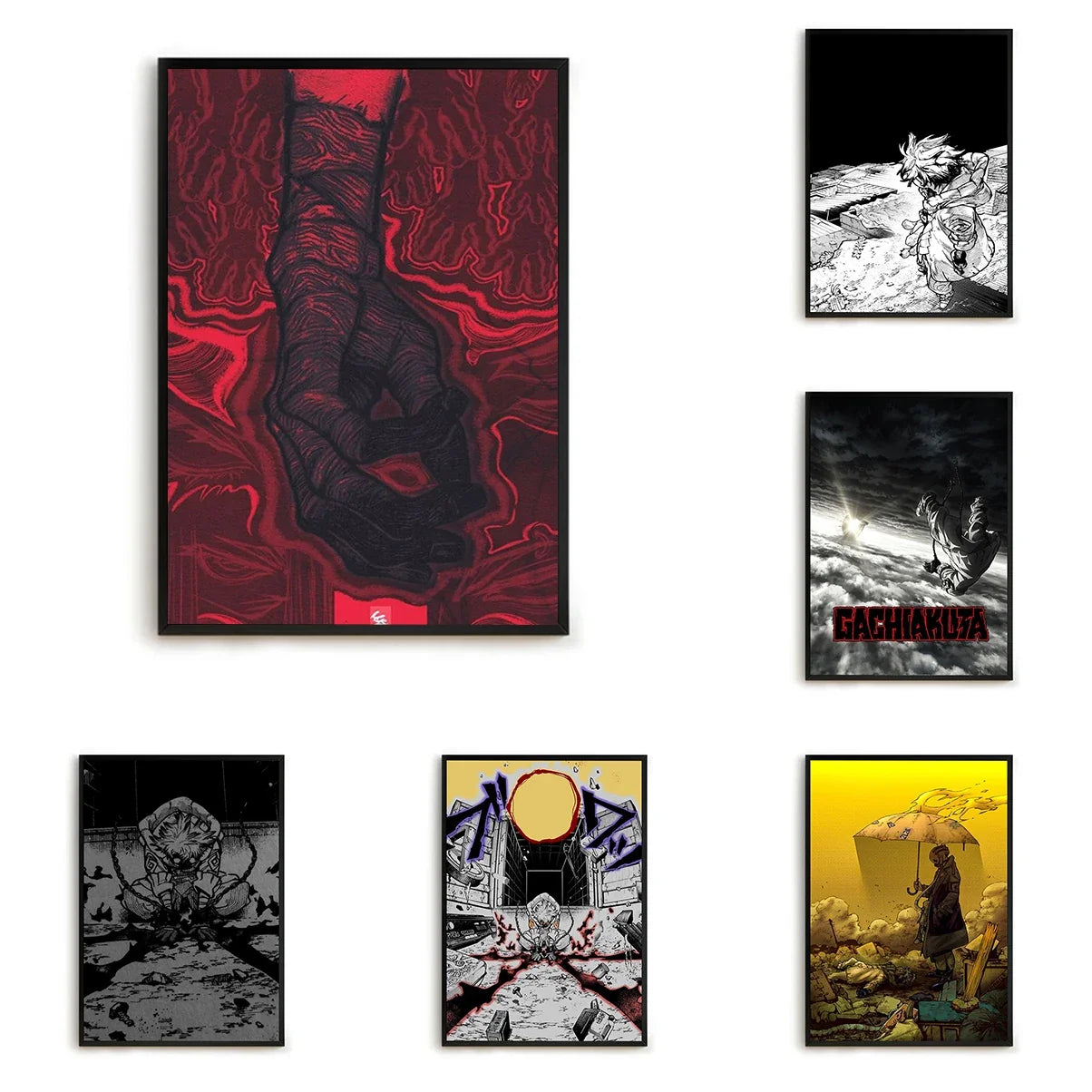 Gachiakuta Rudo Red Impact Poster