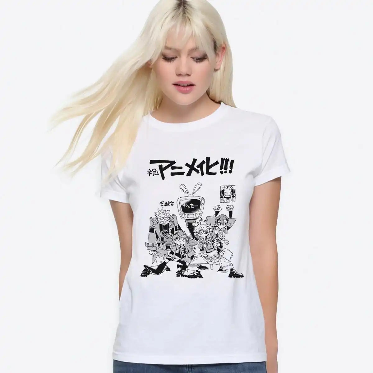 Gachiakuta Anime T-Shirt – Gray Manga Print
