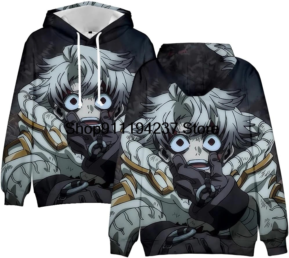 Gachiakuta Anime Rudo Face Hoodie