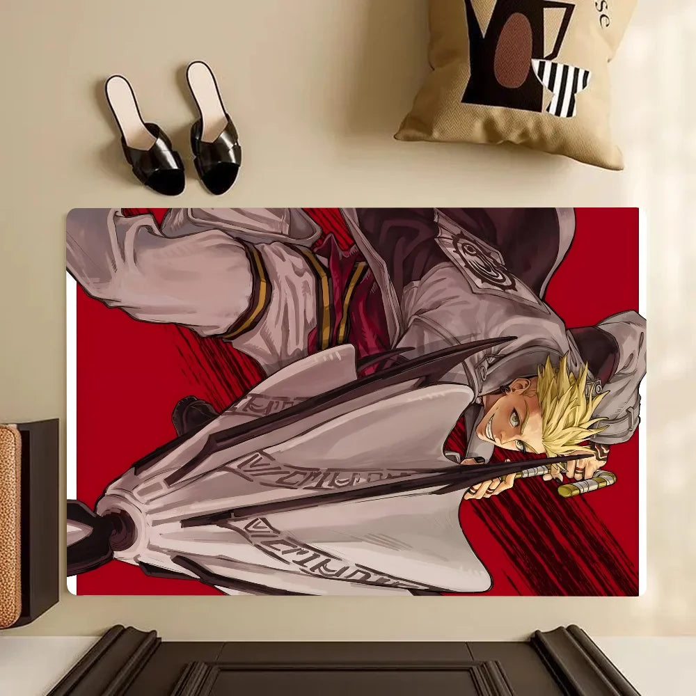 Gachiakuta Enjin Floor Mat – “Blood Strike” Combat