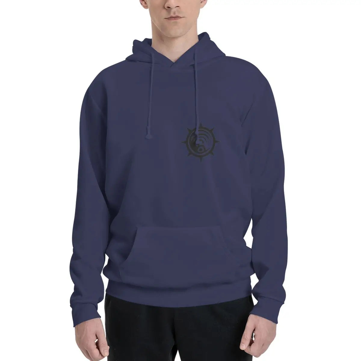 Gachiakuta Cleaners Symbol Hoodie Navy Blue