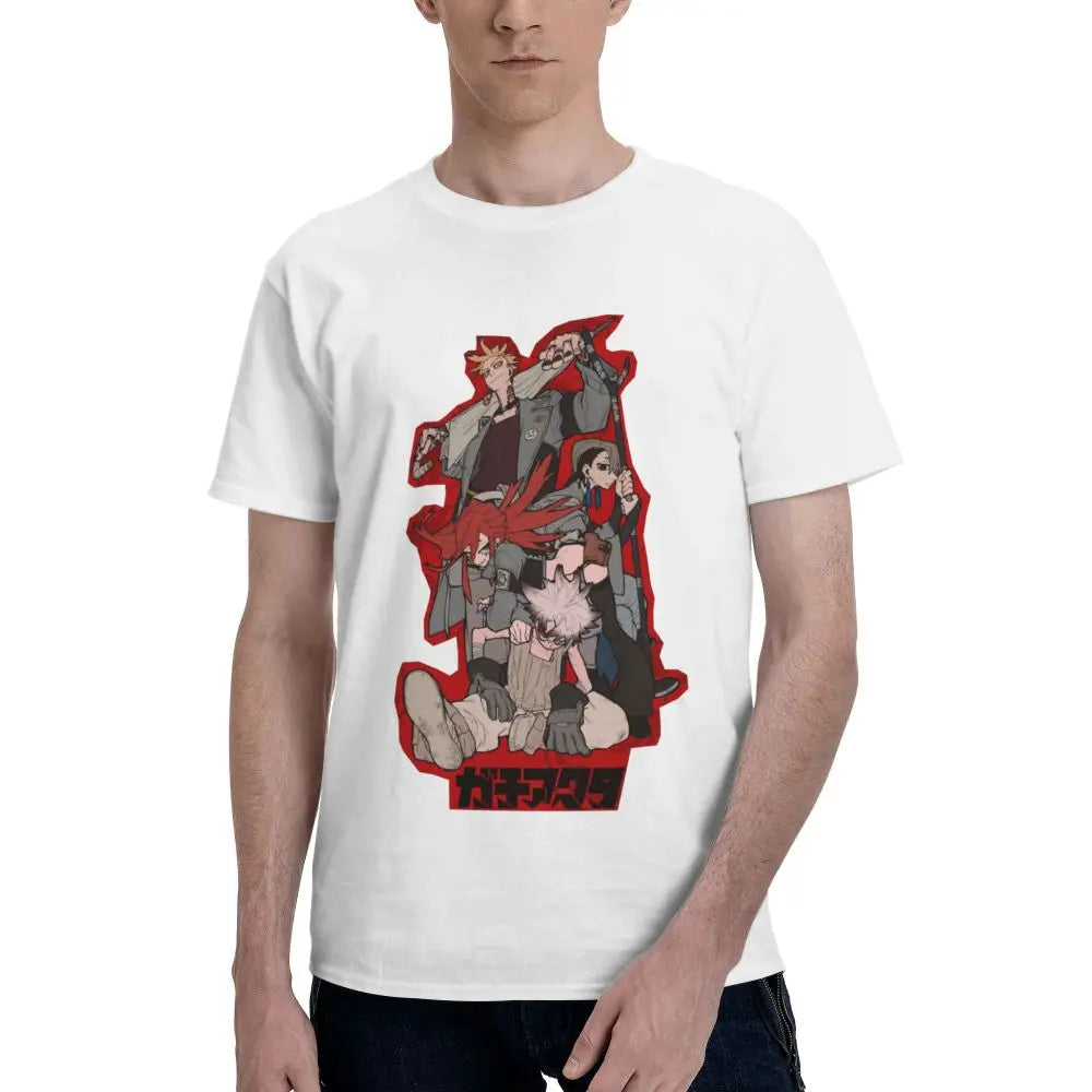 Gachiakuta White T-Shirt – Rudo & The Cleaners Team