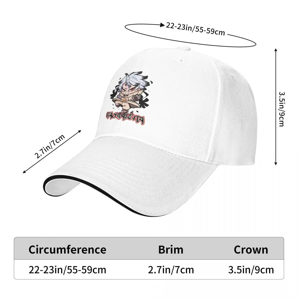 Gachiakuta Chibi Rudo Surebrec Cap – Black