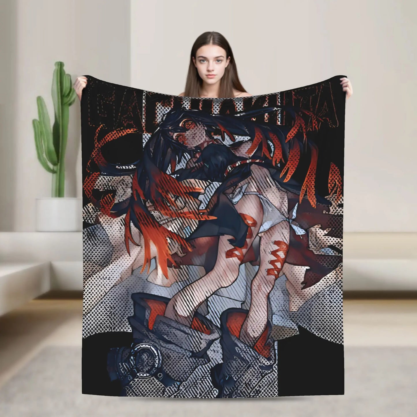 Amo Empool Gachiakuta Anime Blanket