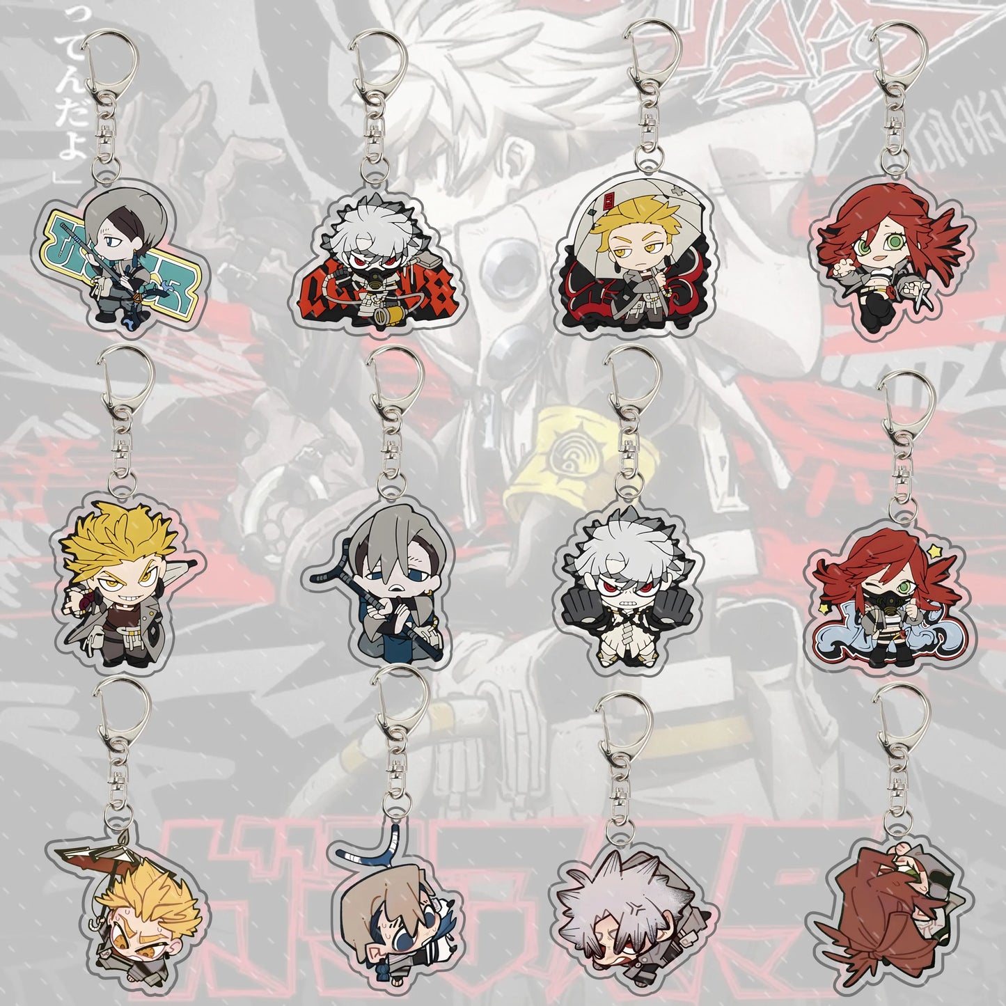 Zanka Nijiku Chibi Keychain Gachiakuta Anime