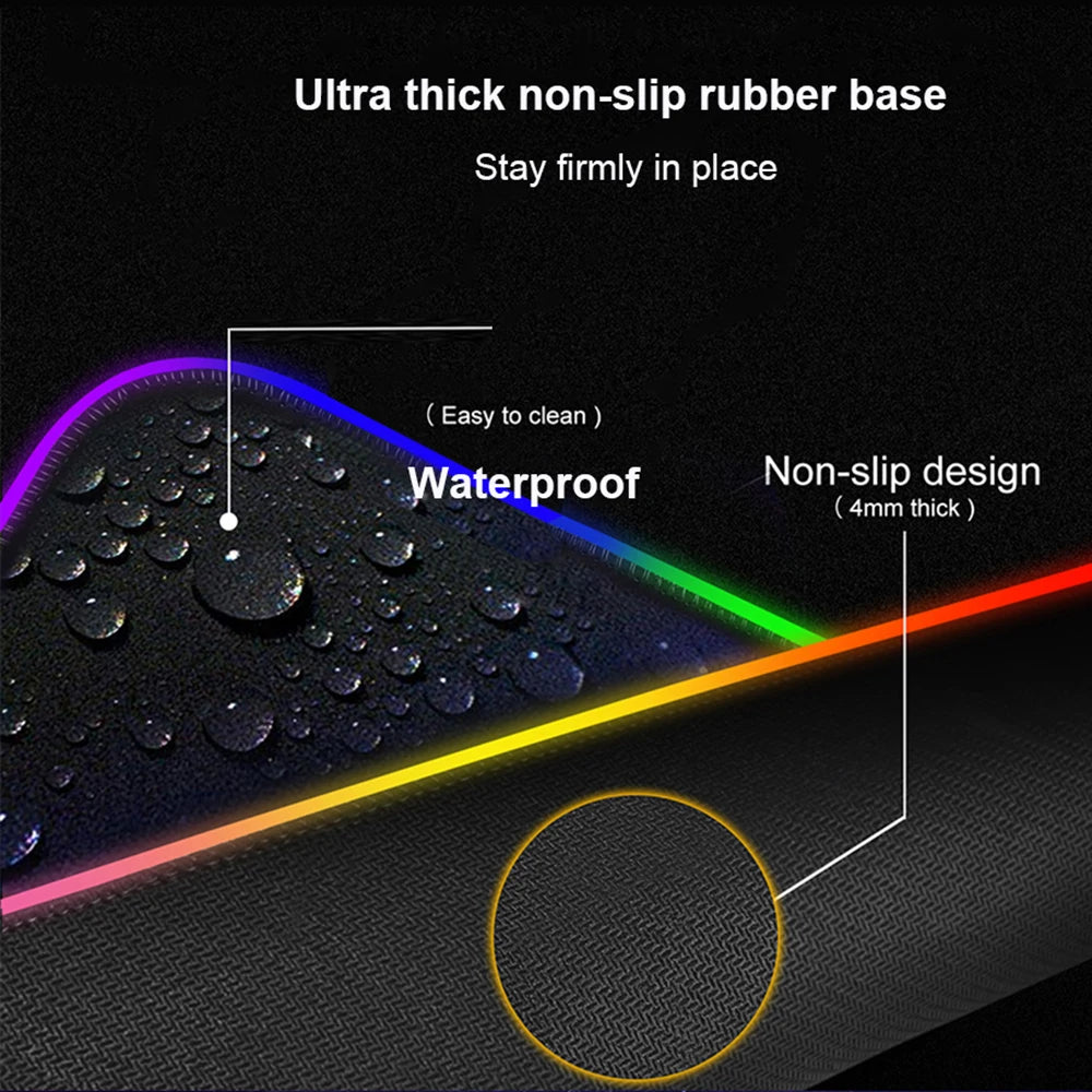 Gachiakuta RGB Gaming Mouse Pad Amo Empool