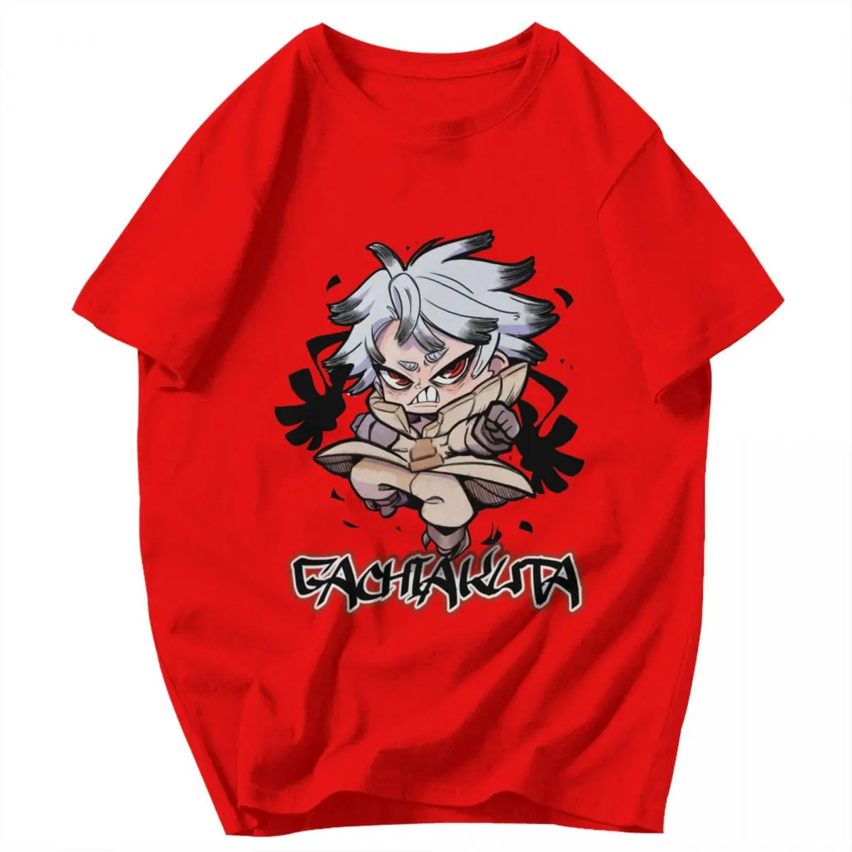 Gachiakuta Rudo Surebrec T-Shirt – Red Chibi