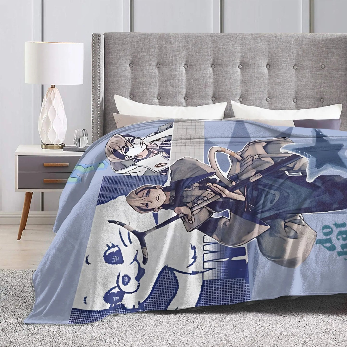 Rudo Gachiakuta Flame Burst Blanket