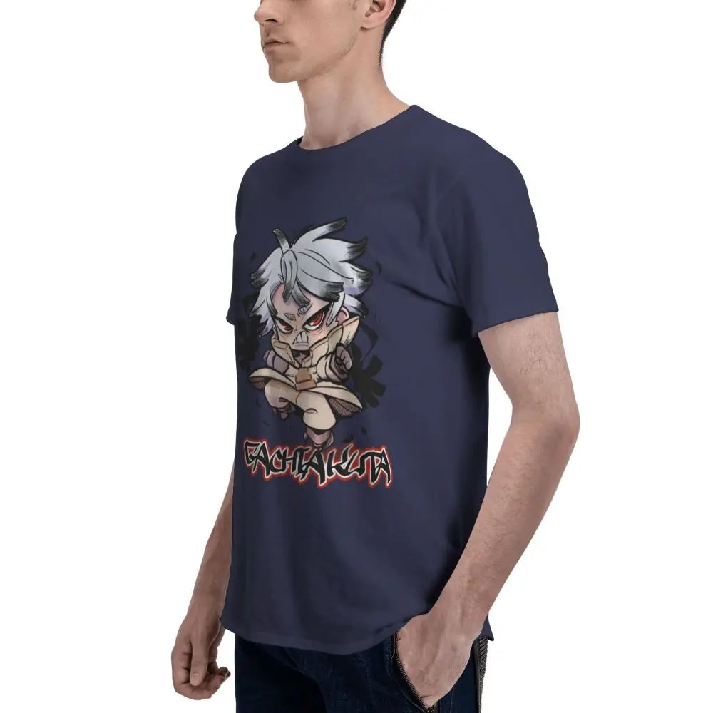 Gachiakuta Rudo Surebrec T-Shirt – Navy Blue Chibi