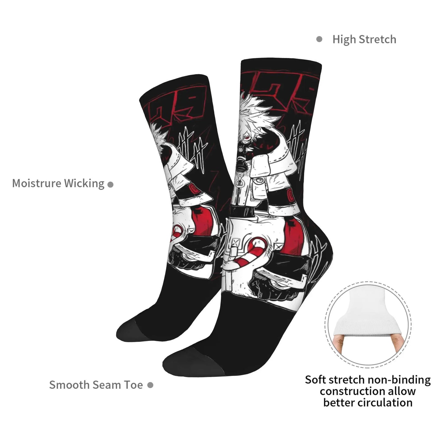 Gachiakuta Rudo Anime Socks – Purple