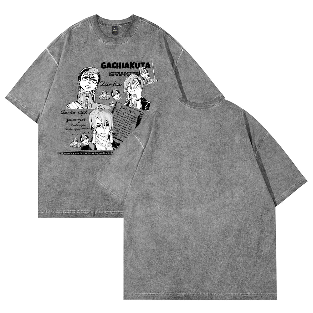 Gachiakuta T-Shirt Gray – Zanka Manga Panel