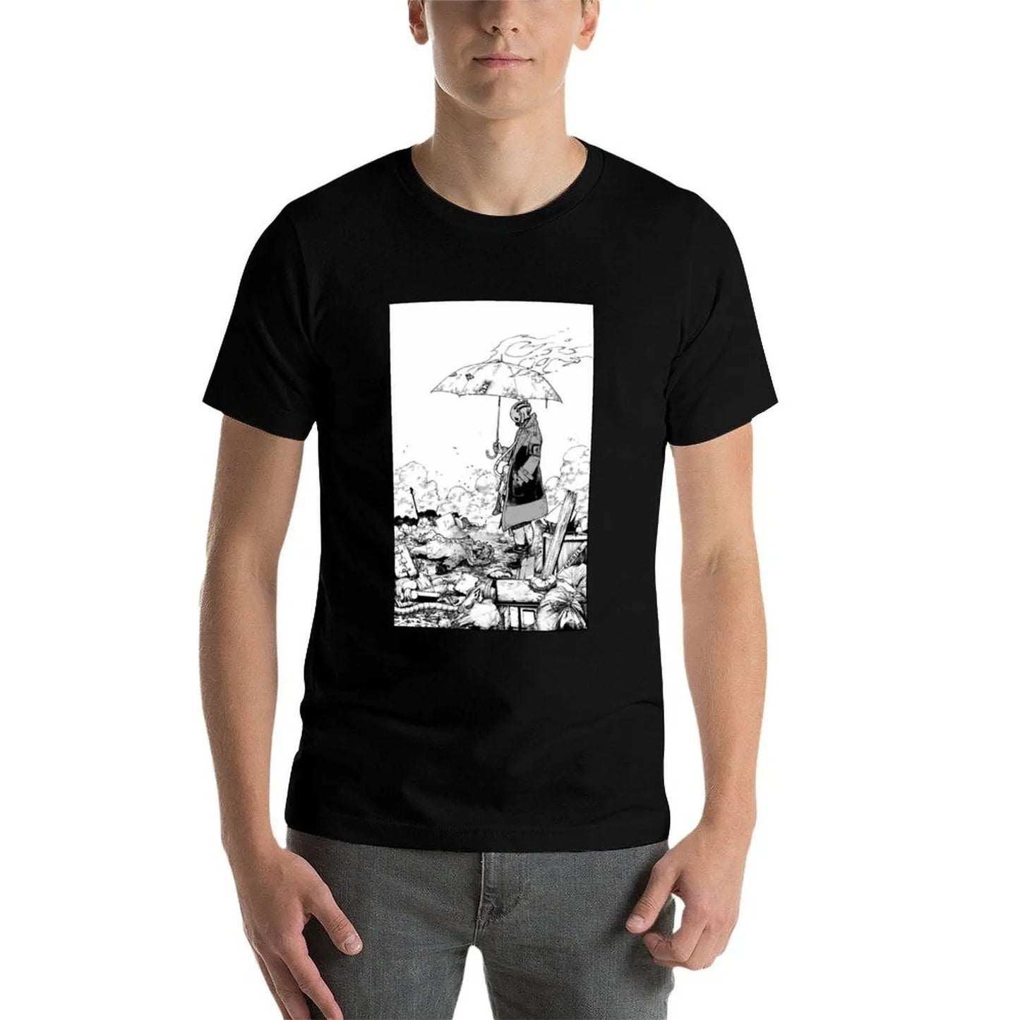 Manga Enjin Black T-Shirt Manga