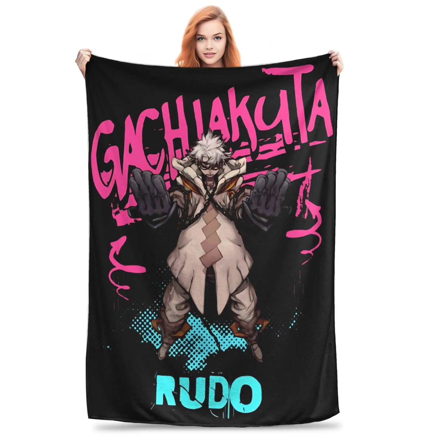Rudo Surebrec Gachiakuta Anime Black Blanket