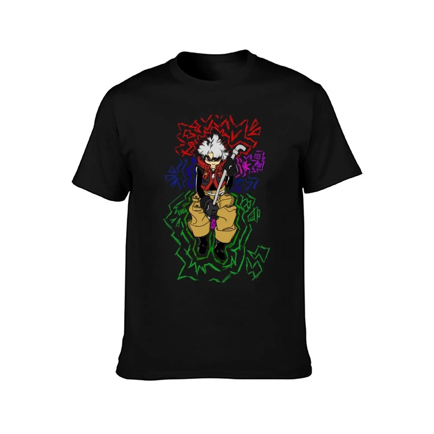 Rudo Surebrec Black T-Shirt Gachiakuta