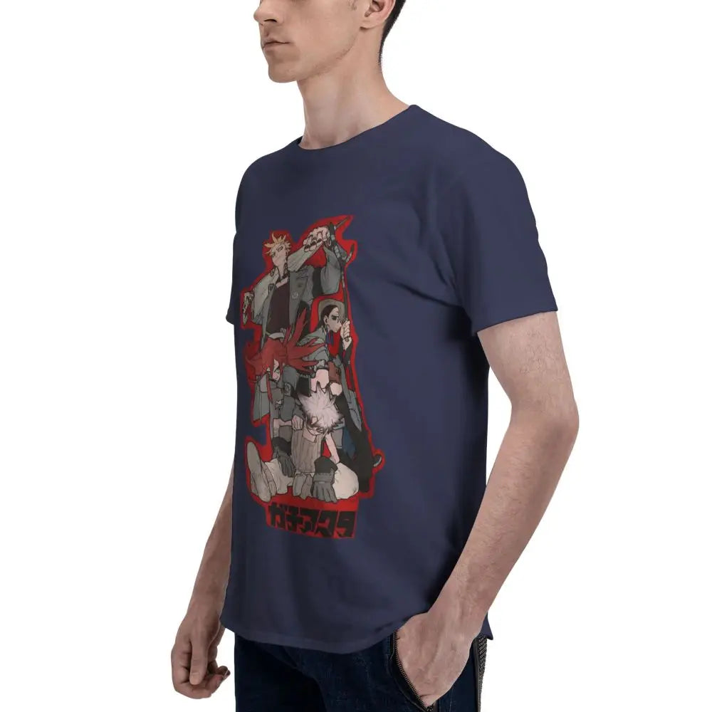 Gachiakuta Navy Blue T-Shirt – Rudo & The Cleaners Team