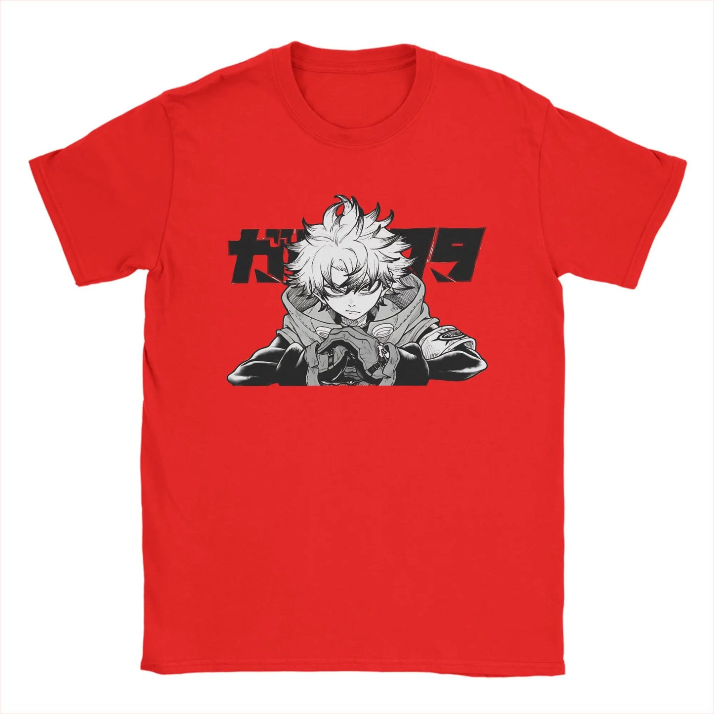 Gachiakuta Rudo “Underground Resolve” Red T-Shirt