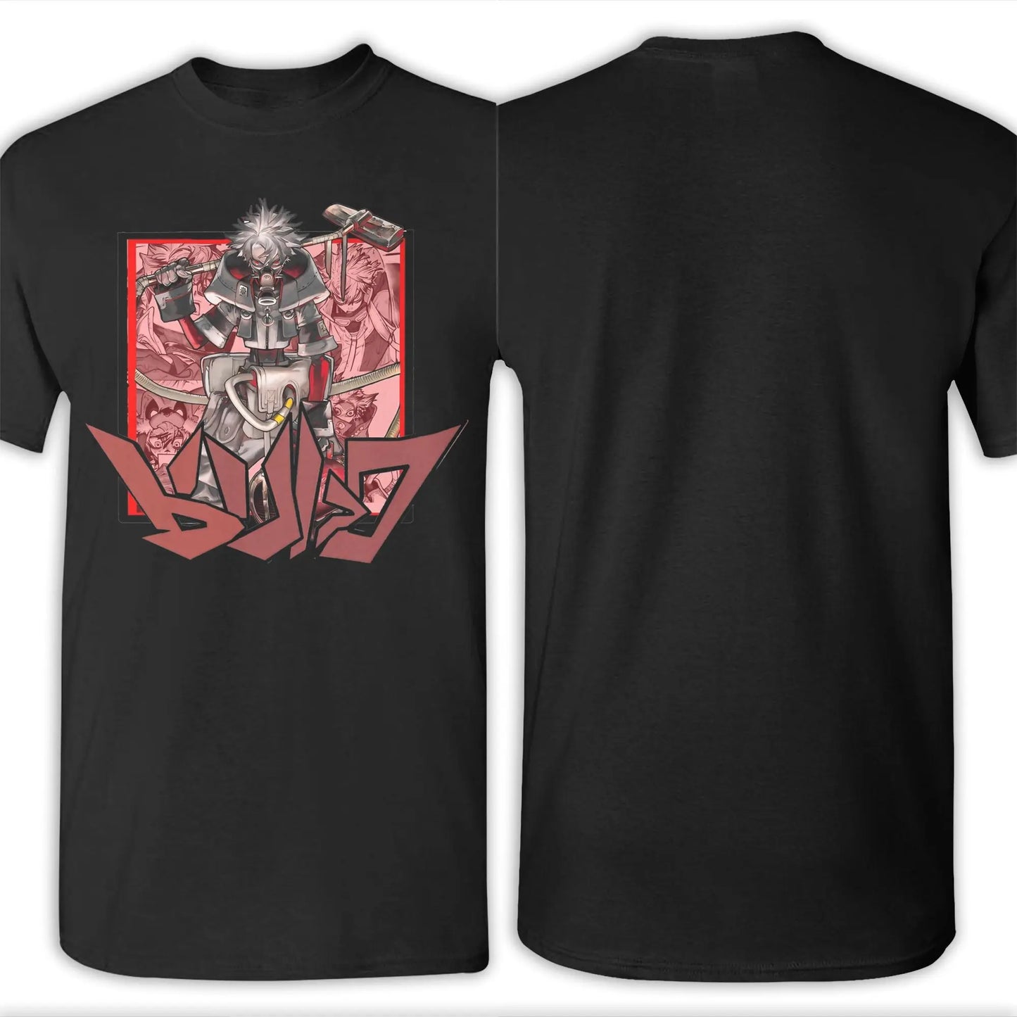 Zanka Nijiku Gachiakuta Burgundy T-Shirt