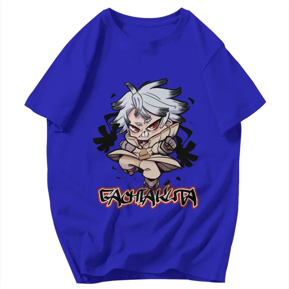 Gachiakuta Rudo Surebrec T-Shirt – Blue Chibi
