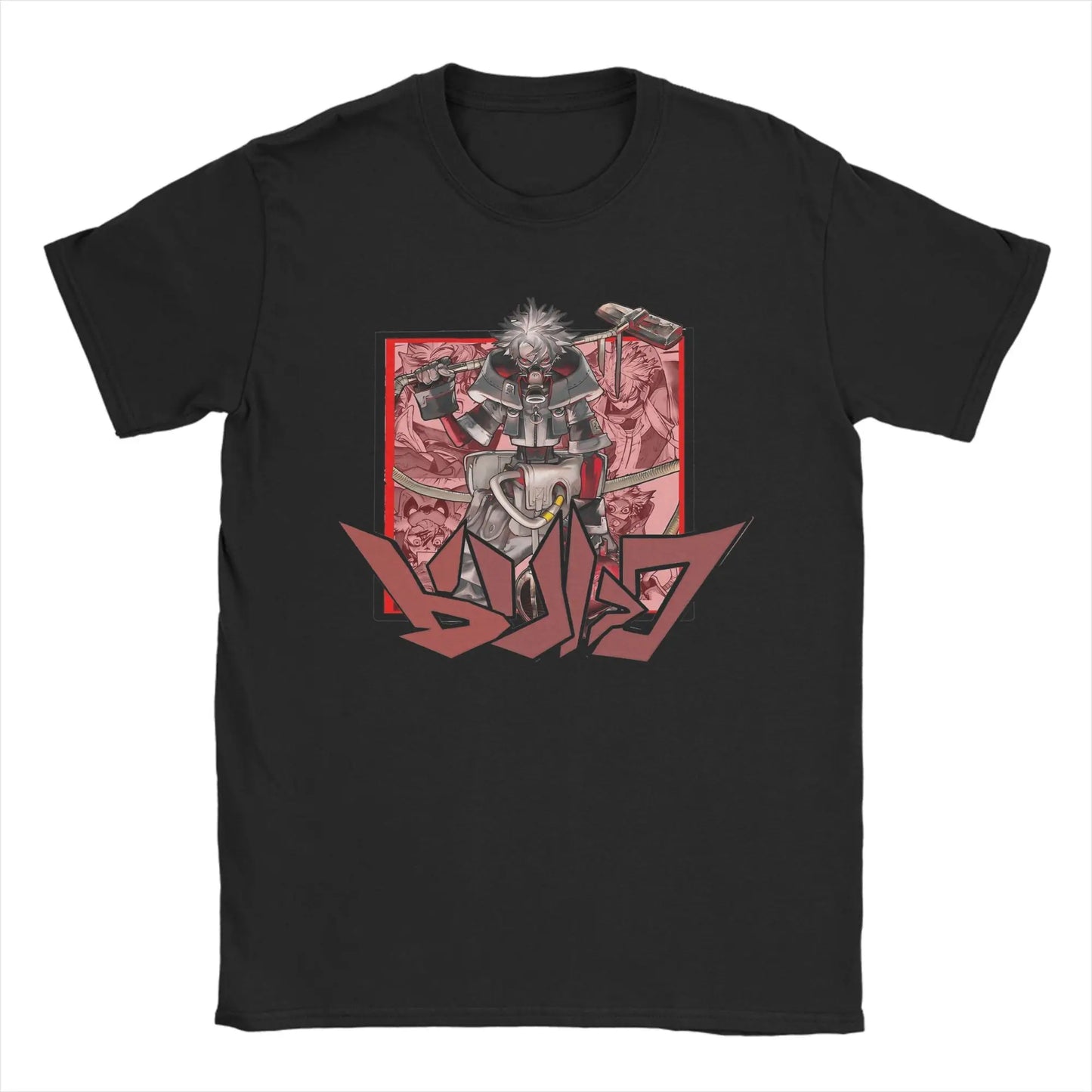 Rudo Surebrec Gachiakuta Anime Black T-Shirt