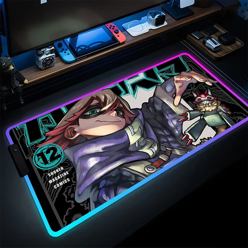 Gachiakuta RGB Gaming Mouse Pad Fu Orostor