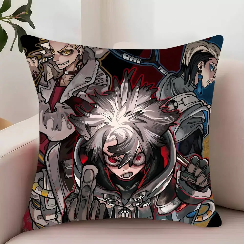 Gachiakuta Rudo Surebrec Team Throw Pillow