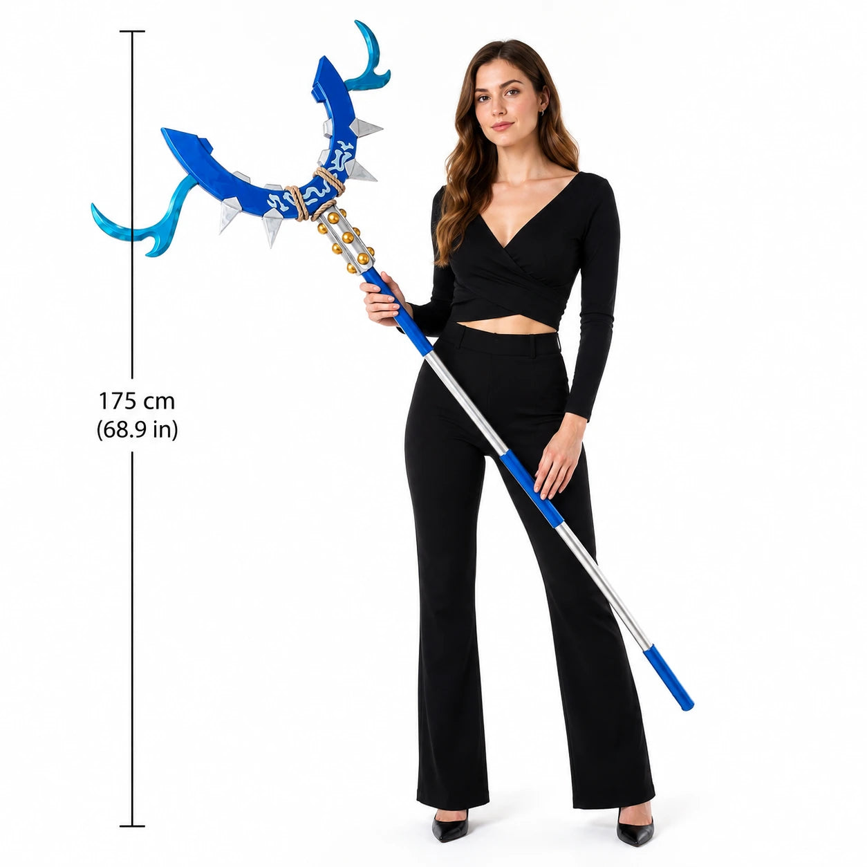 Gachiakuta Zanka Nijiku 175cm Spiked Cosplay Weapon