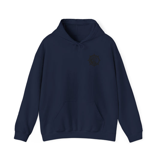 Gachiakuta Cleaners Symbol Hoodie Navy Blue