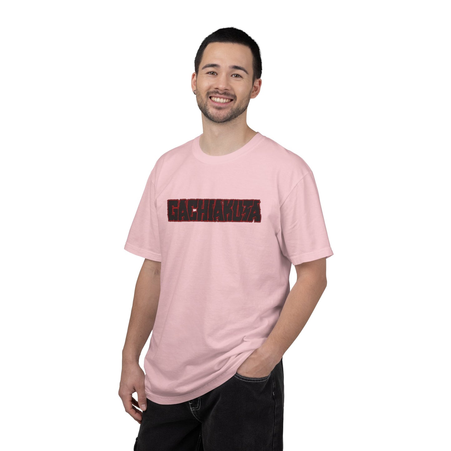 Gachiakuta Anime Pink T-Shirt Team Cleaners