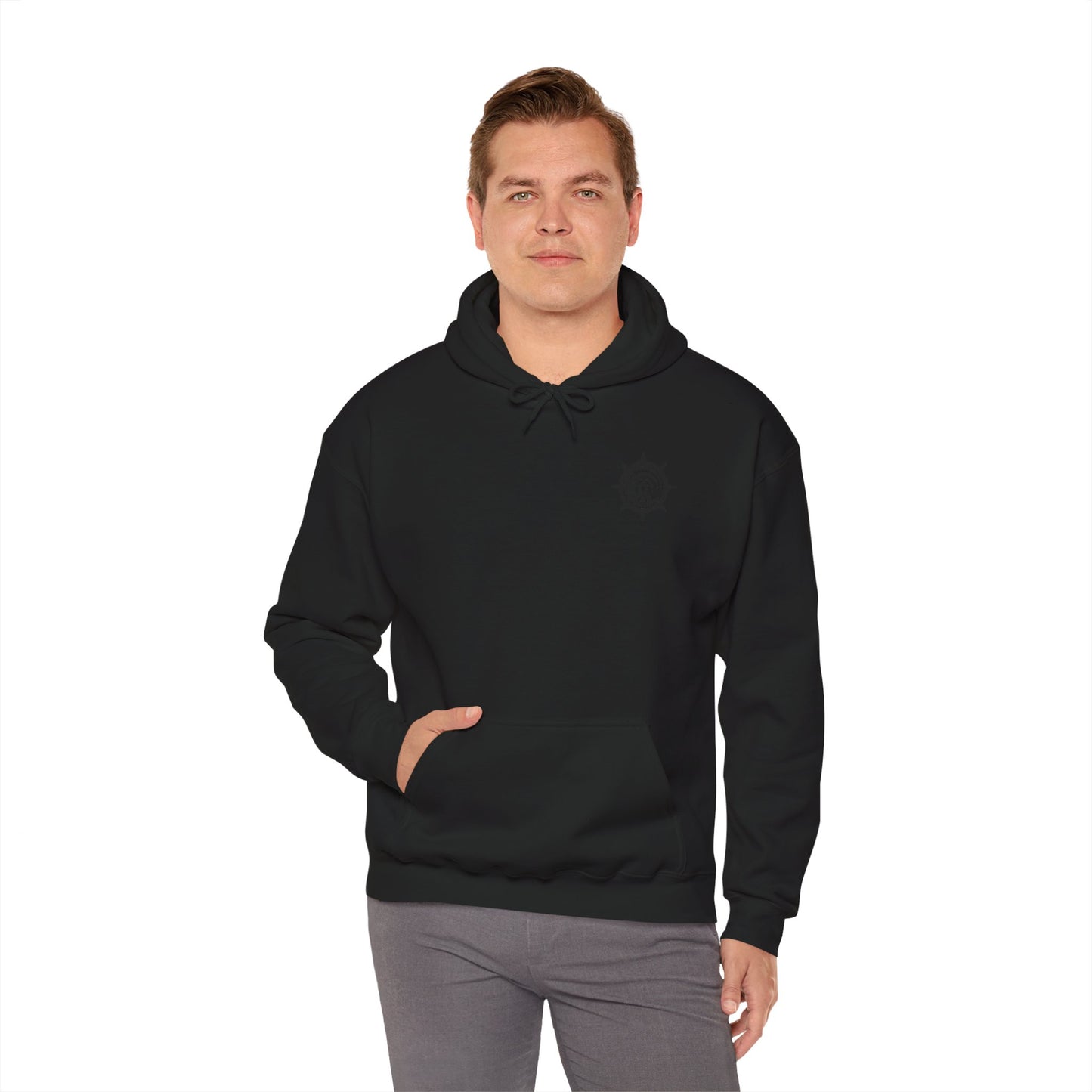 Gachiakuta Cleaners Symbol Hoodie Black