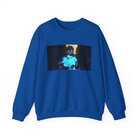 Gachiakuta Anime Zanka Nijiku Blue Sweatshirt
