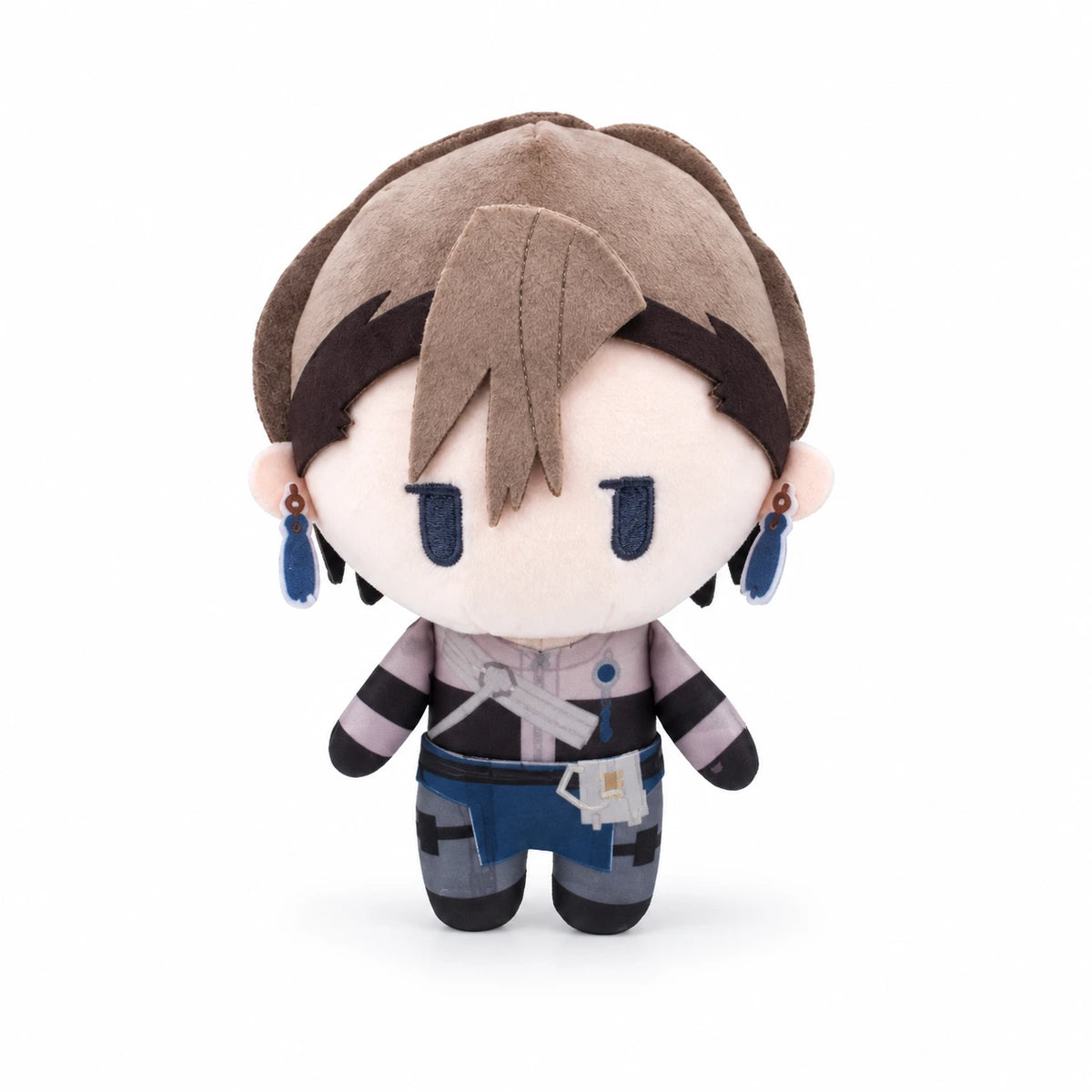 Gachiakuta Zanka Nijiku Blue Bow Outfit Plush Doll