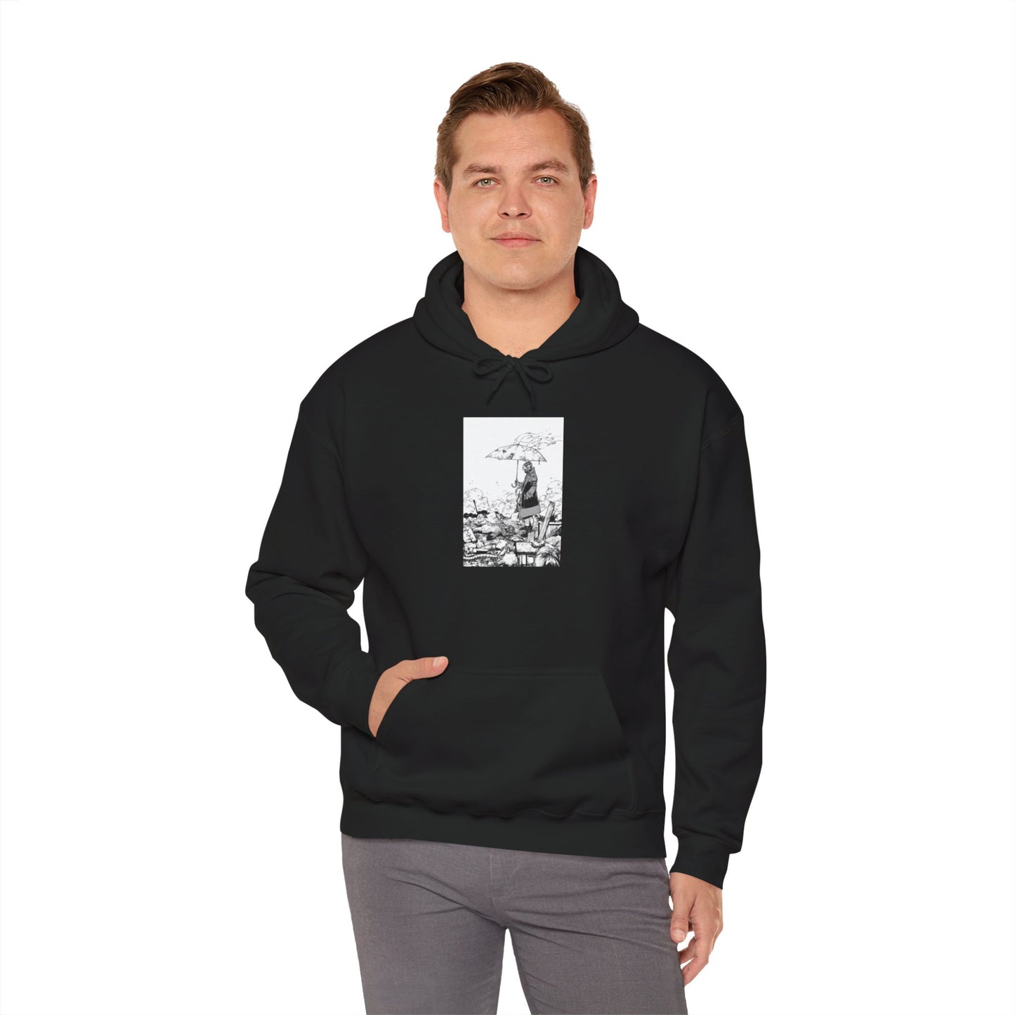 Gachiakuta “Enjin Manga” Black Hoodie