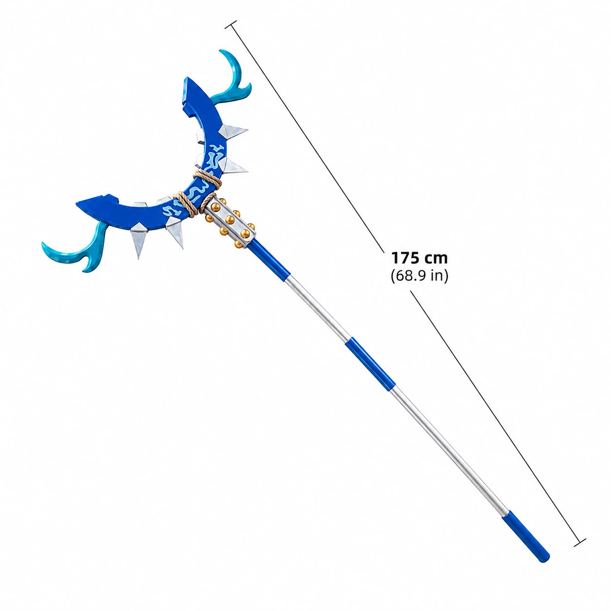 Gachiakuta Zanka Nijiku 175cm Spiked Cosplay Weapon