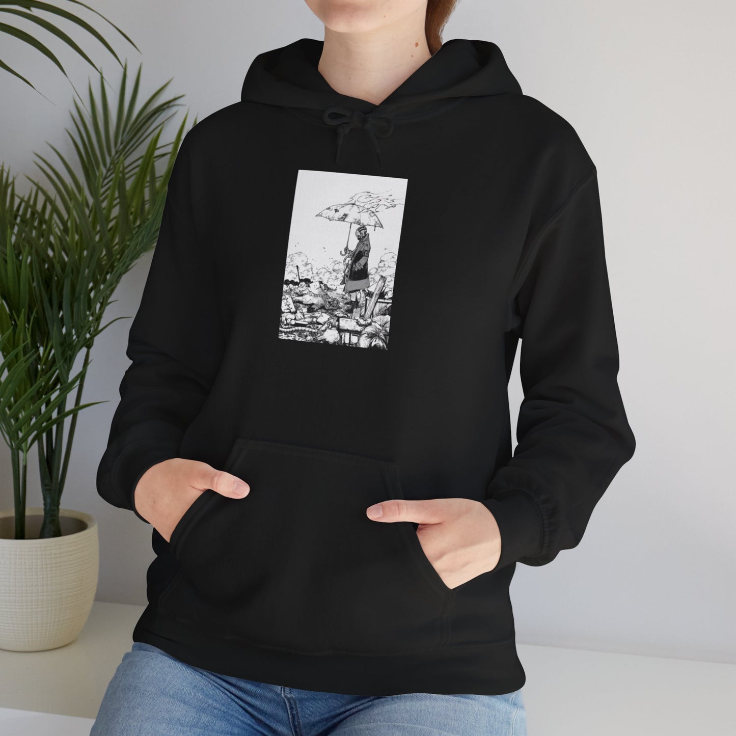 Gachiakuta “Enjin Manga” Black Hoodie