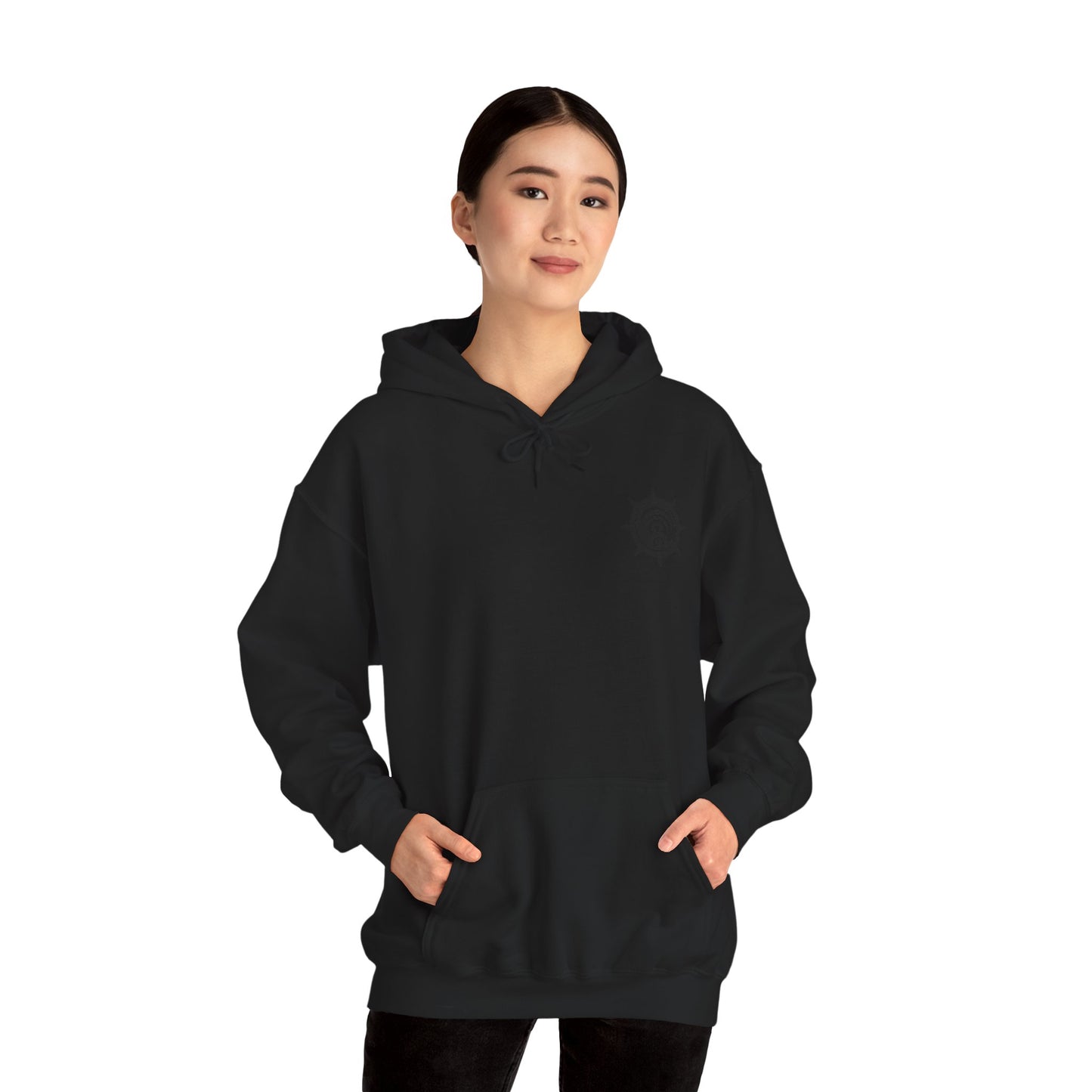 Gachiakuta Cleaners Symbol Hoodie Black
