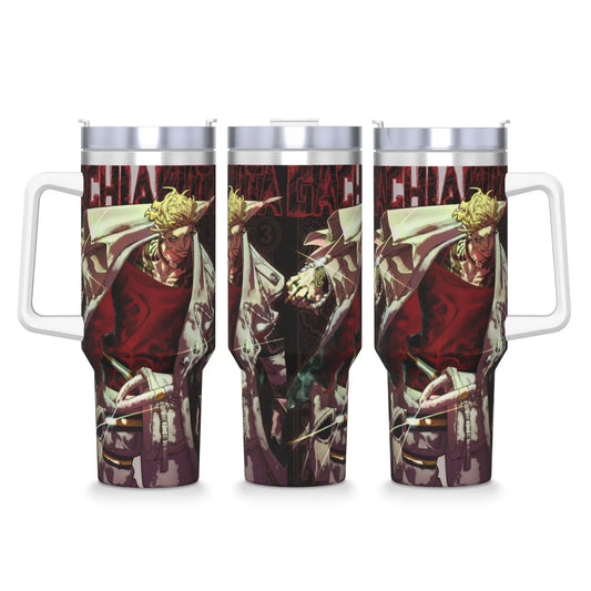 Gachiakuta Enjin Red Coat Umbreaker 40oz Stainless Steel Tumbler