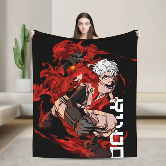 Rudo Gachiakuta Flame Burst Blanket