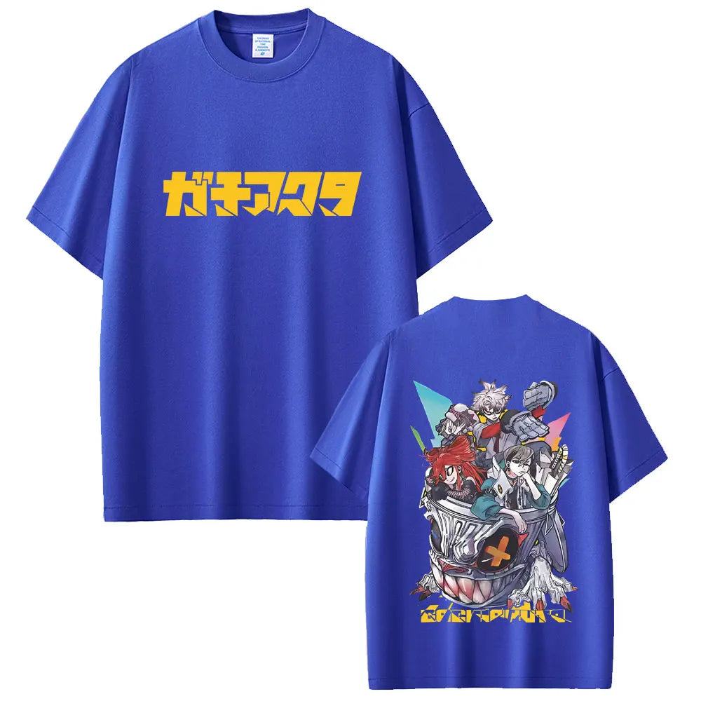 Gachiakuta Team Akuta Blue Graphic T-Shirt