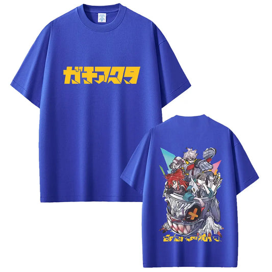 Gachiakuta Team Akuta Blue Graphic T-Shirt