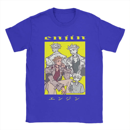 Gachiakuta Enjin Blue T-Shirt