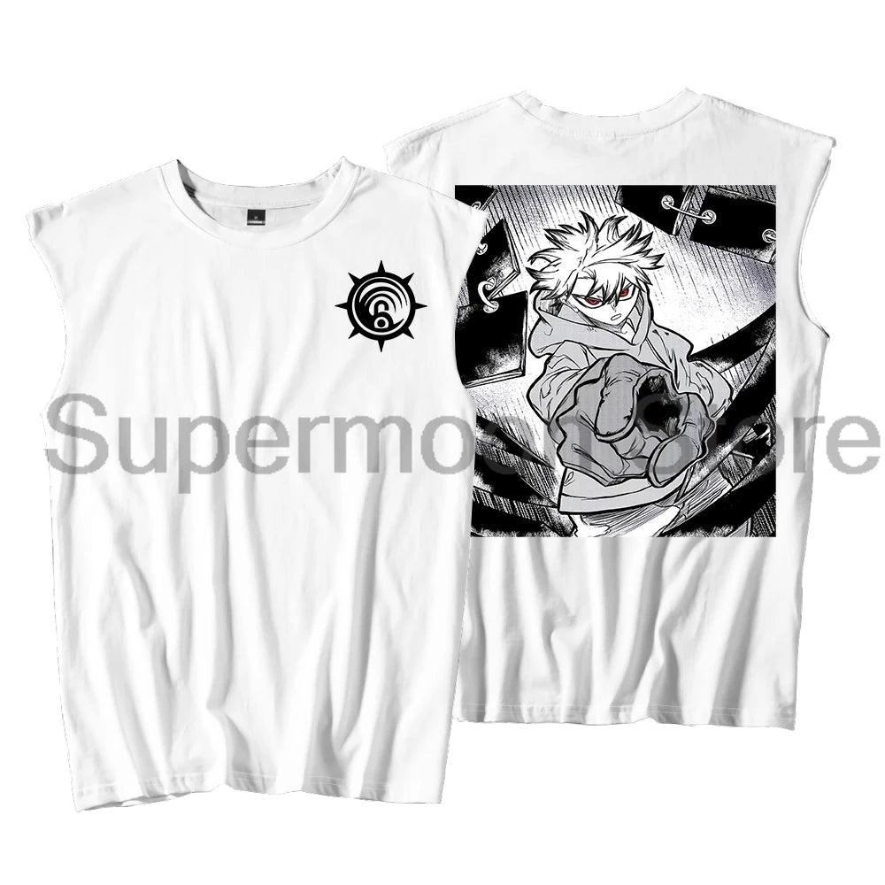 Gachiakuta Anime Manga Rudo Tank Tops Harajuku Sleeveless Vest Women Men Outdoor Streetwear Tops