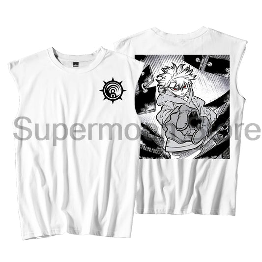 Gachiakuta Rudo White Tank Top