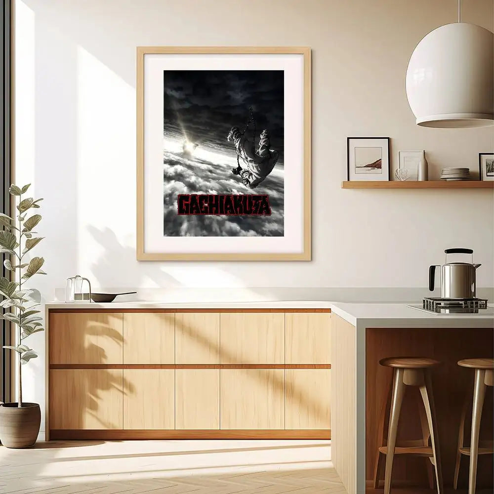 Gachiakuta Rudo Falling Scene Wall Art Poster